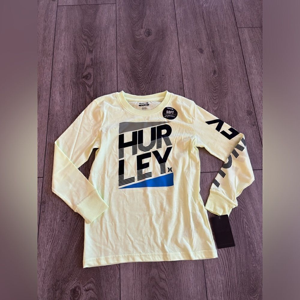 Hurley boys long sleeve graphic t shirt